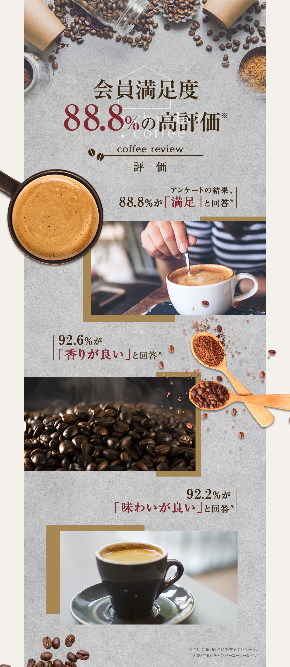 94.8%の高満足度